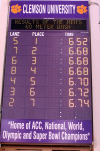 ACC Saturday Indoor Track