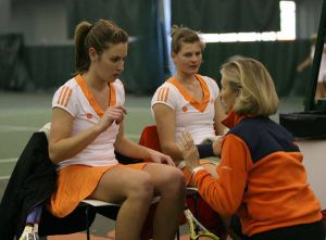 Nancy Harris, Ani Mijacika and Josipa Bek