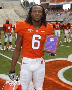 DeAndre Hopkins - Edisto Clemson Club Offensive Football Player of the South Carolina Game Award