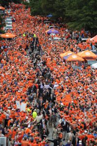 pregame tiger walk 101808