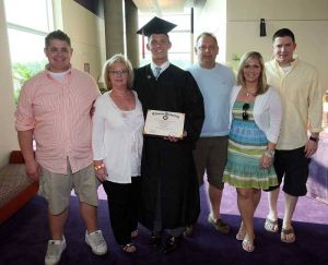 Sixty-three Tiger student-athletes received their Clemson University degrees on Friday, May 7, 2010.