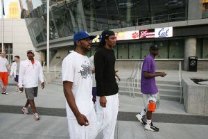 The Tigers visited the College Basketball Experience on Tuesday afternoon in Kansas City.