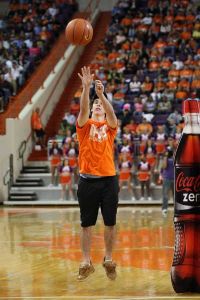 The Clemson men's and women's basketball teams held Rock the 'John on Friday, October 16 at Littlejohn Coliseum to celebrate the beginning of the 2009-10 basketball season.