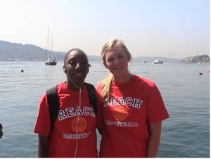 Lindsay Welker and Kirstyn Wright went on a mission trip to Turkey as part of the organization Sports Reach.