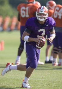 The Tiger football team held its sixth day of preseason practice on Monday, August 10.