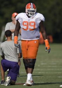 The Clemson football team held its fourth day of preseason practice on Friday, August 7.