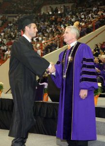 Sixty-three Tiger student-athletes received their Clemson University degrees on Friday, May 7, 2010.