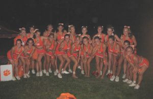 2008-09 cheerleaders at NCA summer camp