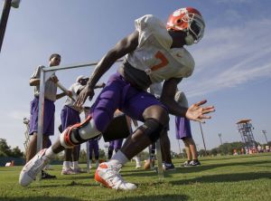 The Tiger football team held its 19th day of practice on Wednesday, August 26.