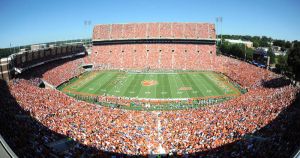 field during game from photo deck