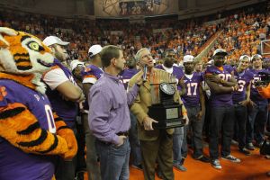 football team acc championship halftime