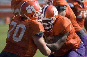 The Tiger football team held its 19th day of practice on Wednesday, August 26.