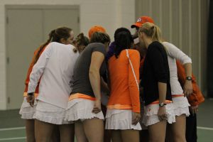 The team before the match.