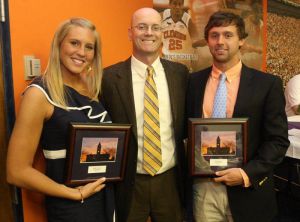 Kelly Fowler and Seth Broster - Most Dedicated Award