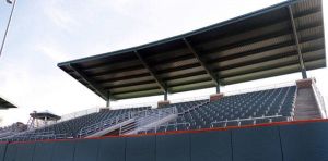 Thomas F. Chapman Grandstand renovation photos
