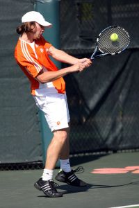 Coach Chuck Kriese's final home match - Photos courtesy of Mark Crammer