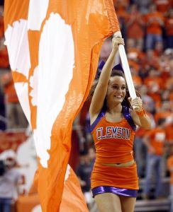 cheerleader cheer flag