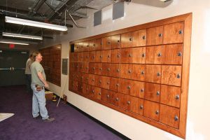 Equipment Room Lockers westzone construction update 052109