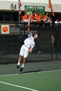 Coach Chuck Kriese's final home match - Photos courtesy of Mark Crammer