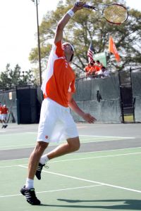 Coach Chuck Kriese's final home match - Photos courtesy of Mark Crammer