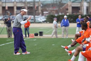 Defensive Coordinator Brent Venables