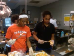 Gen Hammett and Charmaine Tay at Our Daily Bread, Jan. 16
