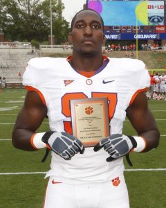 Malliciah Goodman - Strength Training Award for Spring Practice, Defensive End/Bandit