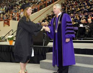 Sixty-three Tiger student-athletes received their Clemson University degrees on Friday, May 7, 2010.