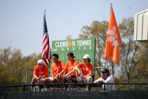 Coach Chuck Kriese's final home match - Photos courtesy of Mark Crammer