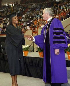 Sixty-three Tiger student-athletes received their Clemson University degrees on Friday, May 7, 2010.