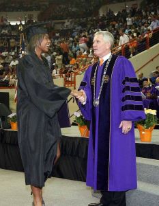 Sixty-three Tiger student-athletes received their Clemson University degrees on Friday, May 7, 2010.