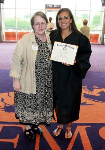 May 2008 Graduation - Carol Salge, Women's Tennis