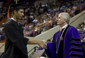 Clemson University's summer graduation ceremony was held Saturday, August 7 at Littlejohn Coliseum.