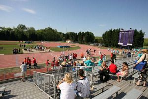 Several Clemson student-athletes and staff members helped out at the 2009 Oconee & Pickens County Special Olympics Spring Games which were held at Clemson's Outdoor Track & Field Complex on Friday, April 24.