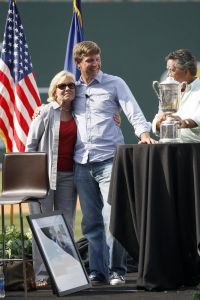 Clemson University honored 2009 US Open Champion, former Tiger Lucas Glover at a celebration at Fluor Field in Greenville, SC on Sunday, July 26.