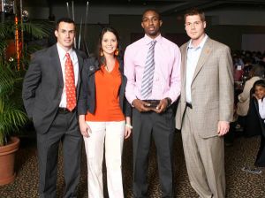 Demontez Stitt - Defensive Player of the Year Award postseason awards banquet 041709