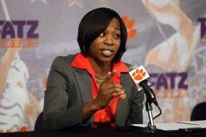 Itoro Umoh Coleman was named the fifth head coach in Clemson women's basketball history on March 29, 2010.