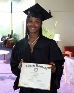 Sixty-three Tiger student-athletes received their Clemson University degrees on Friday, May 7, 2010.