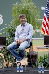 Clemson University honored 2009 US Open Champion, former Tiger Lucas Glover at a celebration at Fluor Field in Greenville, SC on Sunday, July 26.