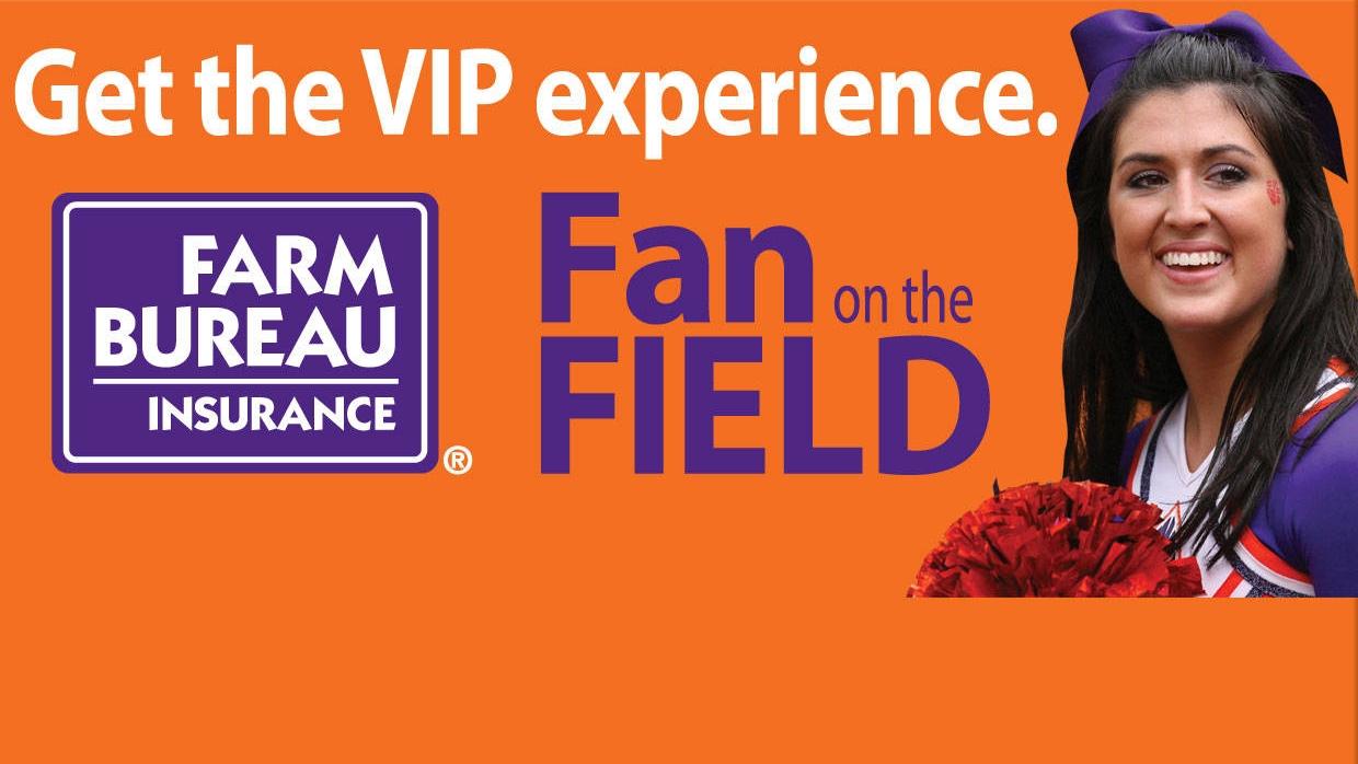 Tiger Fans Can Register Now for Farm Bureau Insurance Fan on the Field Contest