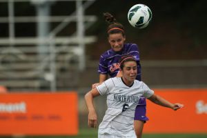 Liska Dobberstein scored her first goal of the game, and the season, in the 32nd minute against North Florida on Sunday.
