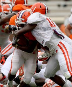 D.J. Howard and Travis Blanks