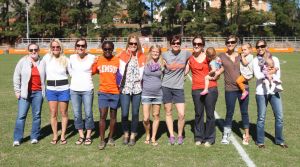 During halftime, Clemson honored members of the 2000 team, which won the ACC regular season title that season.