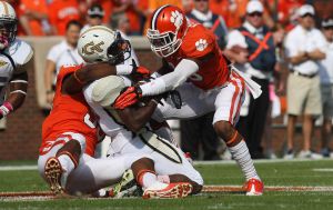 Grady Jarrett and Garry Peters