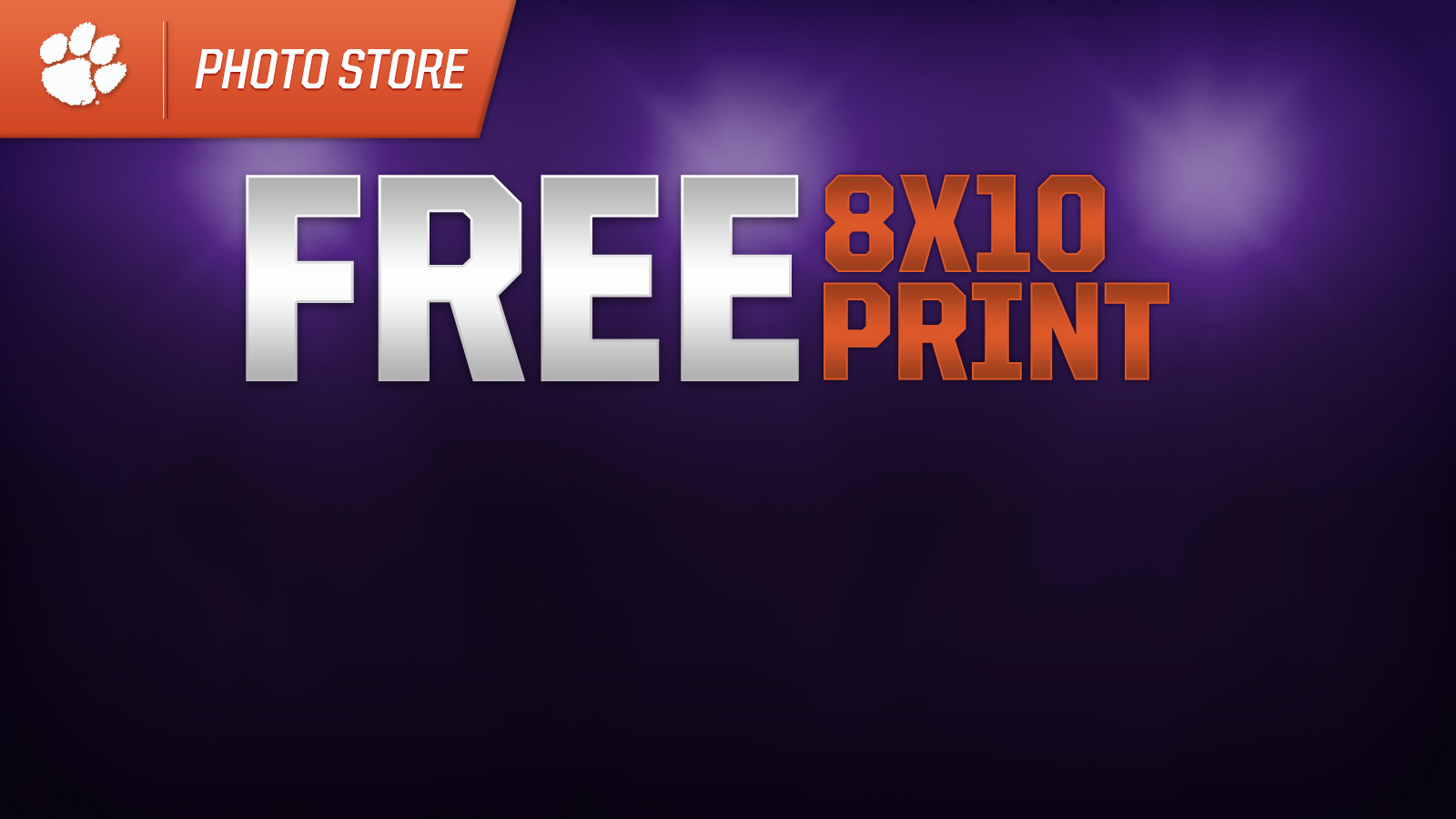 ClemsonTigers.com Photo Store Grand Opening Giveaway
