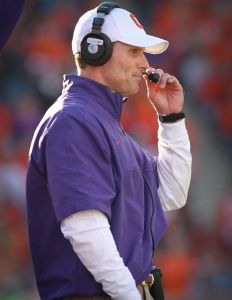 Defensive Coordinator Brent Venables