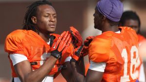 DeAndre Hopkins and Jaron Brown