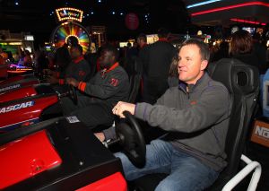 Offensive Coordinator Chad Morris and Steven Young