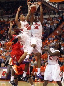 K.J. McDaniels and Devin Booker