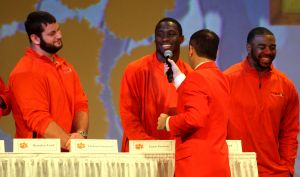 Dalton Freeman, Jaron Brown and Tajh Boyd